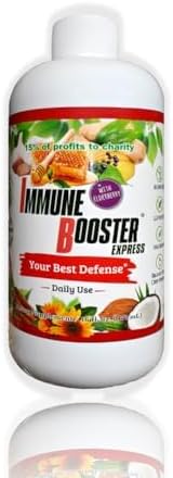 12 in 1 Immune Support Supplement, All Natural Blend - Superfoods, Nutrients, Antioxidants - Organic Apple Cider Vinegar, Elderberry, Echinacea, Ginger, Garlic & more - Dr. Approved & Clinical Studies