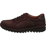 Waldläufer Herren Schnürhalbschuhe Helle Sneaker Veloursleder Freizeit Elegant Schuhe Uni Helle