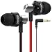 Betron DC950 Earphone, Noise Isolating Earbuds, Portable in Ear Headphones, Bass Driven Sound for iPhone, iPad, iPod, MP3 Players, Samsung, Tablets