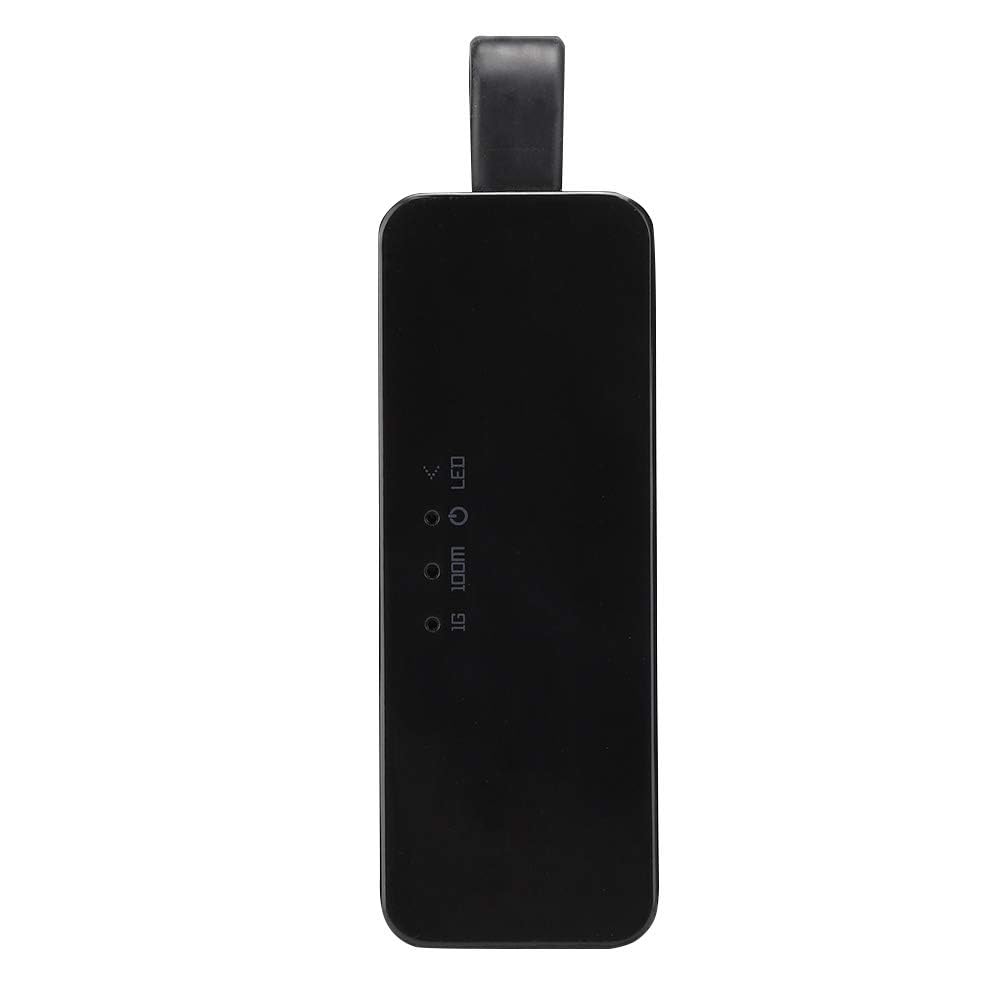 Ejoyous Puce Rapide et Stable, Transmission Efficace du Signal, sécurité des données avancée, Carte réseau RTL8153, Adaptateur USB Gigabit Ethernet 10/100/1000 Mbit/s, Compatible avec Divers