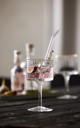 Set de 4 vasos Lyngby Glass Palermo Gold 320 ml miniatura 4