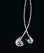 Shure SE425-CL-EFS Auriculares Profesionales con Cable sobre la Oreja, Aislamiento Sonoro con...