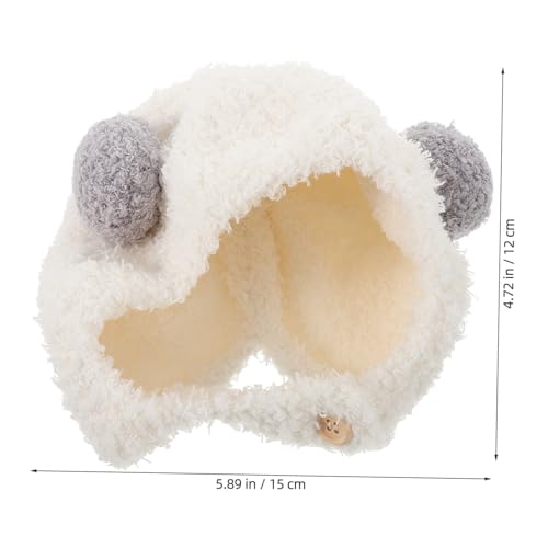 FRCOLOR Winter Beanie Hat Stylish Knit Cap with Ear Flaps for Newborns and Warm and Design for Boys and Cold2