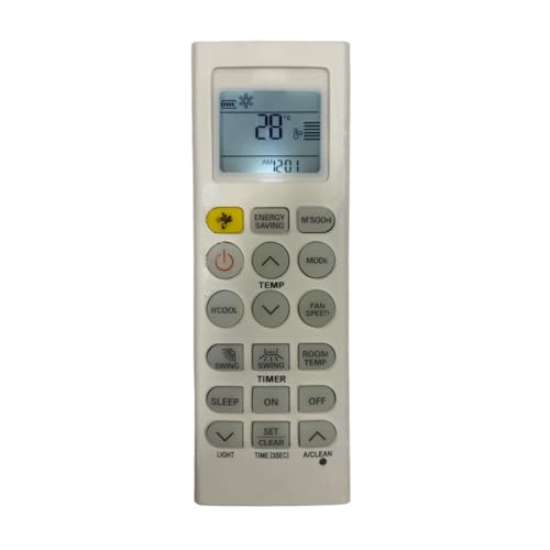 Image of Upix AC Remote No. 36A (with Backlight), Compatible /Replacement for LG AC Remote Control (Exactly Same Remote Will Only Work)