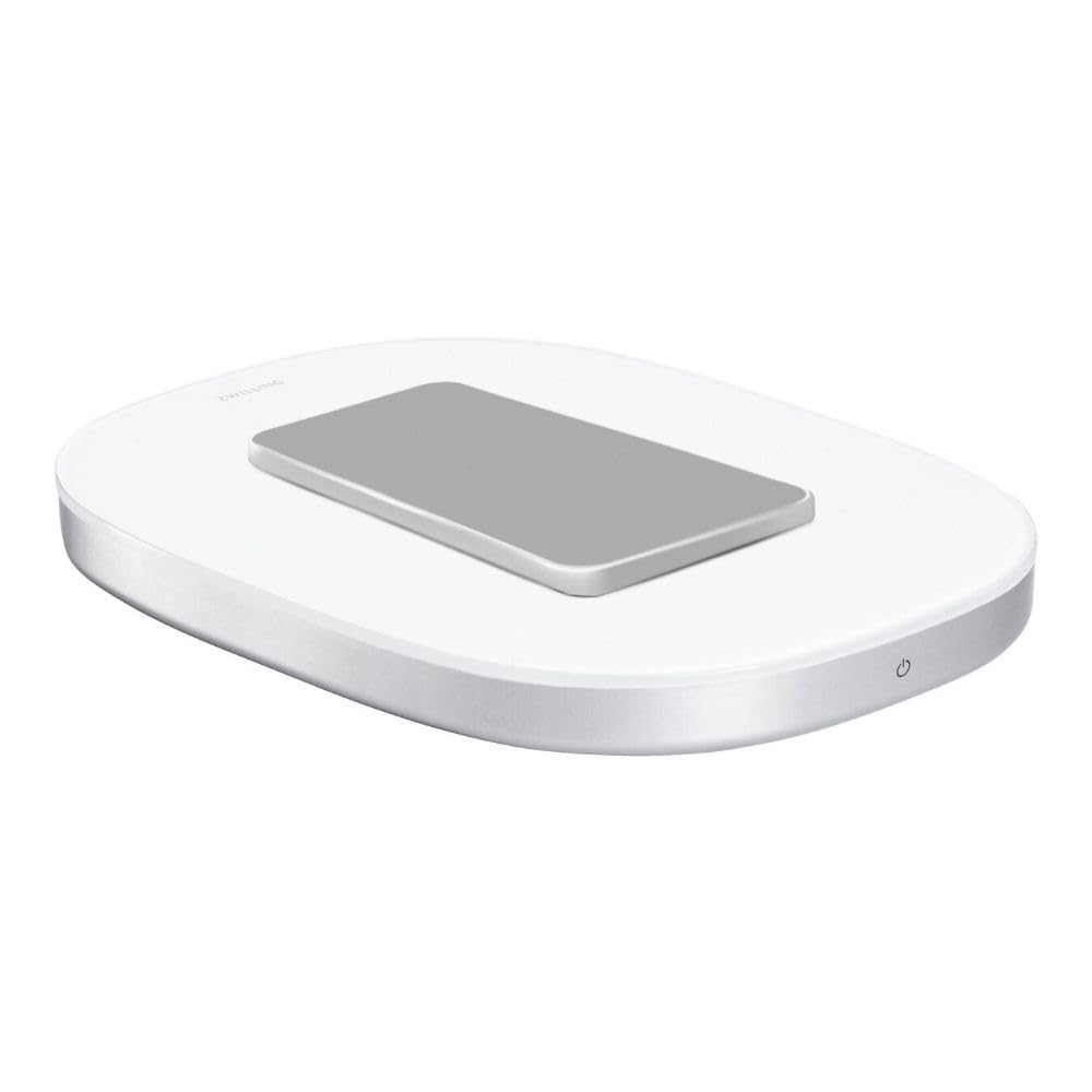 ZWILLING ENFINIGY Báscula de cocina digital con función de carga inductiva y pantalla LCD, hasta 10 kg, Plata