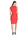 Anne Klein Women's Pique Roll Neck Sheath Dress