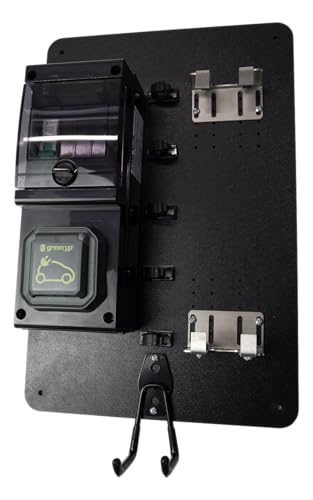 Carré Rouge - Dockingstation für mobiles Ladegerät mit verstärkter Steckdose Green'Up – Halterung für Ladestation – Französisches Produkt – 45 x 30 x 0,8 cm