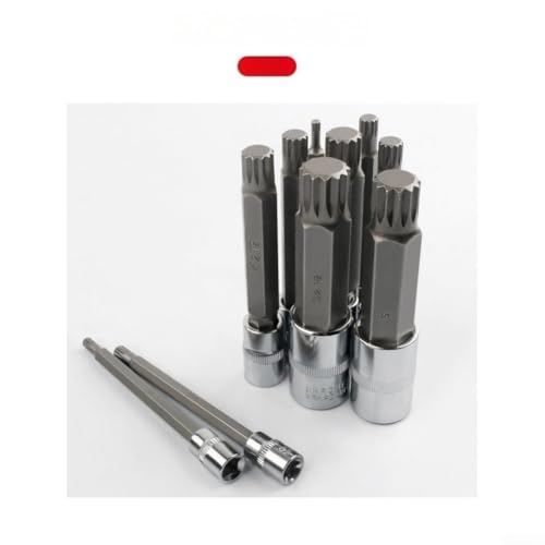 Clés à douille pour espaces restreints avec kit d'outils 12 points - 8