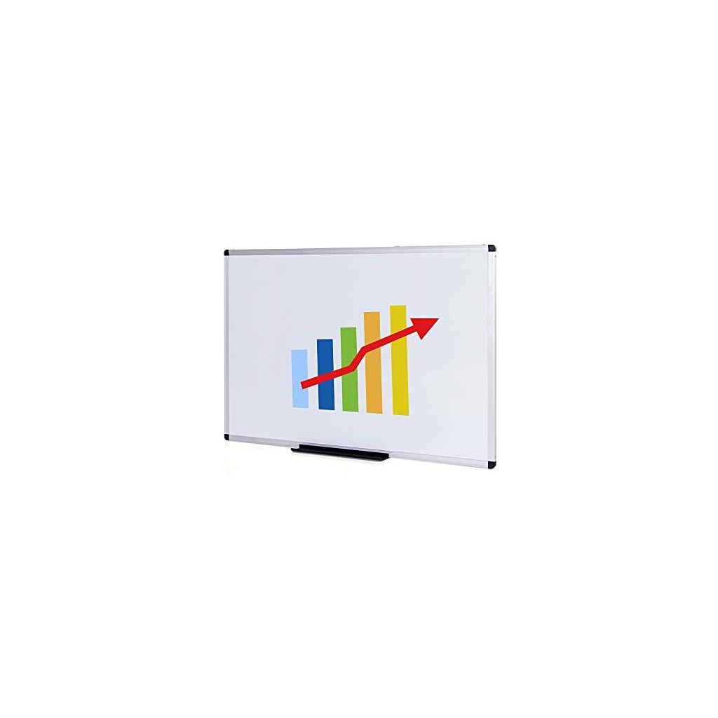 VIZ-PRO-Dry-Erase-BoardWhiteboard48-x-36-Inches-Wall-Mounted-Board-for-School-Office-and-Home