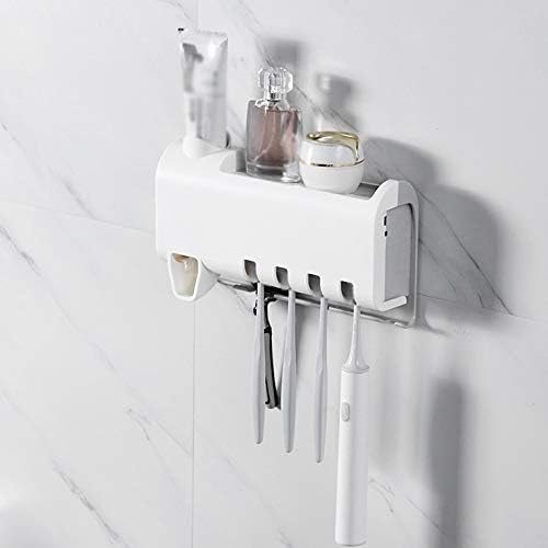 Toothbrush Toothpaste Storage Rack Toothbrush Rack Storage Box Bathroom Wall Mounted