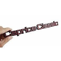 2PCS Landau Caprice Classic 1977-1990 Car, 3D Letter Emblem Badge, Custom Name Plate