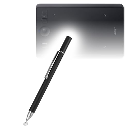 Lápiz capacitivo compatible con Wacom Intuos Pro S PTH-460 FineTouch negro