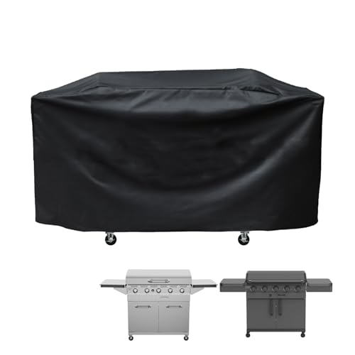 Intetiow Griddle Cover for Members Mark Pro Series 5-Burner Gas Griddle 600D Heavy Duty Waterproof for Members Mark 5 Burner Grill Outdoor BBQ Cover Accessories Balck