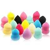 CyberStyle 4pc Pro Beauty Flawless Makeup Blender Foundation Puff Multi Shape Sponges color in radom