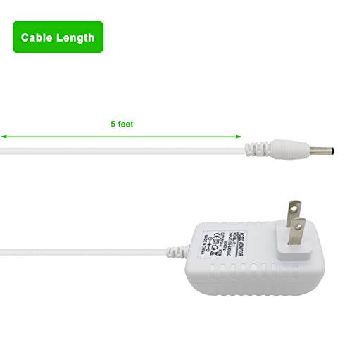 Image of 21W Power Cord Replacement for Alexa Echo Show 5 3rd Gen 2023 Release Charger Adapter, White