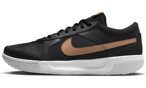 Nike Womens Zoom Court LITE 3 Adult DV3279-001 (Black/MTLC RED Bronze-), Size 7.5