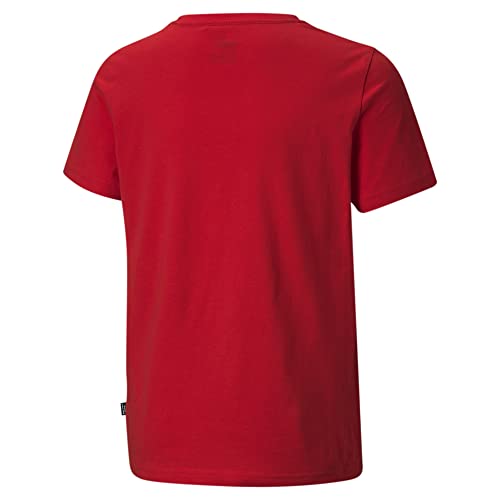 Image of Puma Boy's Cotton Regular Fit T-Shirt