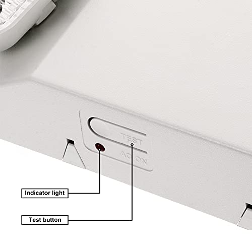 ULTECHNOVO SMD Duplo-Headed Escudo Do ABS Luz De Evacuação De Emergência Luz De Emergência