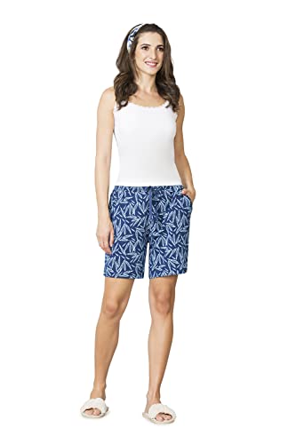 Image of Van Heusen Women's Lounge Allover Print Lounge Shorts - Modal Cotton - Functional Pocket, Superior Drape -Available in Pack of 1 & 2