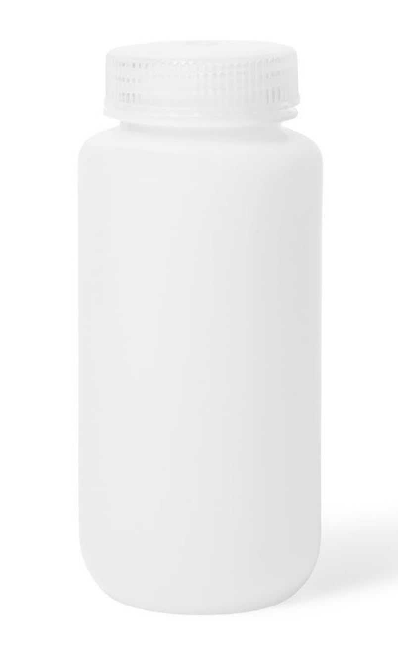 Salco Sample Containers with Lids - Laboratory Grade HDPE Wide Mouth Reagent Bottle - 16oz (500mL) Capacity - Sample Bottles with Caps, Plastic Bottles with Lids, Pack of 2-image-19