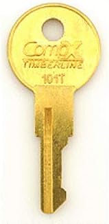 File Cabinet, Desk or Cubicle Replacement Key for CompX Timberline 444TA