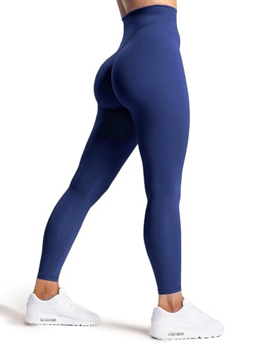 Olmlmt No Front Seam Workout Leggings for Women Tummy Control Butt Lifting Leggings Buttery Soft Gym Yoga Pants