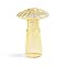 Hafhef Decorative Mushroom Vase, Delicate Flower Vase