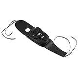 HYUMTODE Motorrad-PU-Leder-Tankabdeckung, Panel-Pad, Latztasche, passend für XL 883 1200, Schwarze PU-Leder-Tanktasche mit Befestigungsgurten, dekoratives und schützendes Zubehör für H