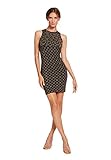 wolford fine merino kleid  Wolford Damen Aurora Monogram Dress Desert/Black M