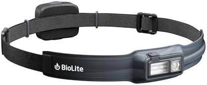 BioLite, HeadLamp 425 - USB-C Rechargeable HeadLamp, Midnight Gre...