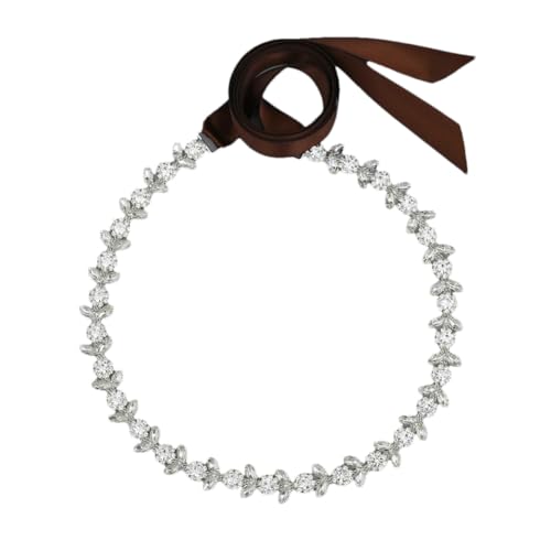 Thin Bridal Belt Wedding Belt For Bride Dress Women Silver Ribbon For Dresses Wedding Gown