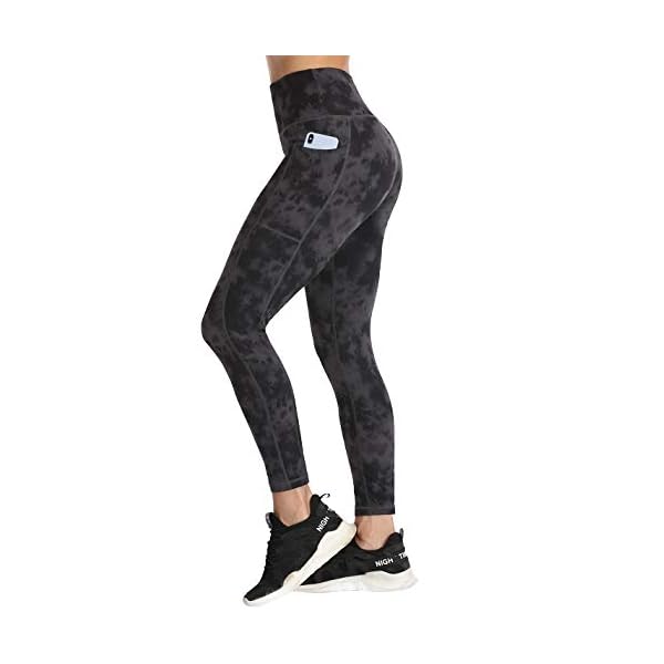 Amazon-Essentials-Women-Yoga-Leggings-with-Pockets-High-Waist-Compression-Workout-Running-Gym-Print-Pants Amazon Essentials Women's High Waisted Yoga Leggings, 1364-ink Print, Large