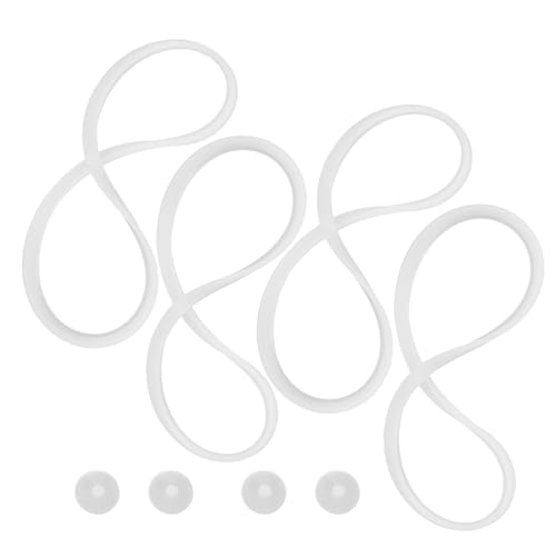 BESTYASH 4 Juegos De Juntas Para Contenedores De Alimentos Juntas De Silicona Para Contenedores