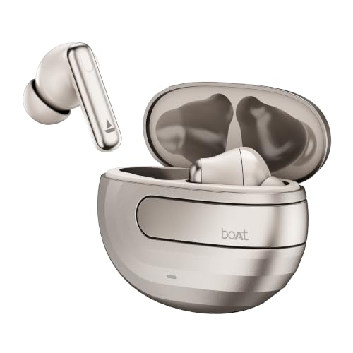Image of boAt Airdopes Prime 702 ANC Wireless Earphone (Gold)