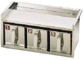 Endoshoji AYK17001 Commercial Use, Welded Drawer Type, Nakako (Large), Main Body, 18-8 Stainless Steel, Made in Japan