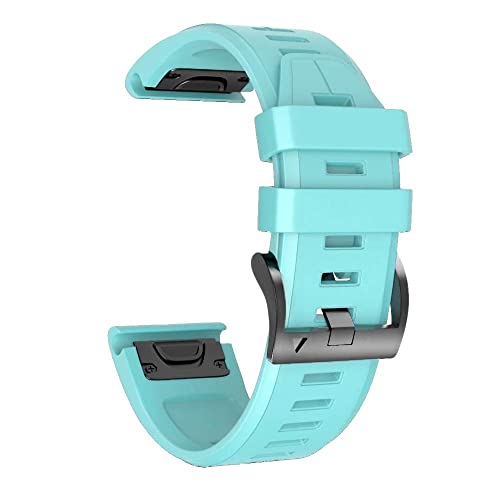 Bracelet silicone 26mm anti-irritation pour montre Garmin Fenix 7X