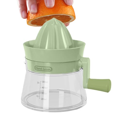 Exprimidor de, exprimidor de frutas portátil, extractor de manual, prensa de cítricos de mano para limones, naranjas, sandías, apio, manzanas, zanahorias, exprimidor de viaje ligero para