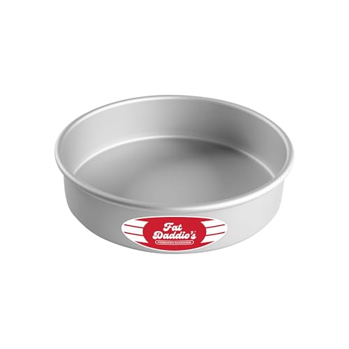 Fat Daddio's Anodized Aluminum Round Cake Pan, 8-Inch x 2-Inch by Fat Daddios [並行輸入品]