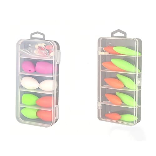 Set de accesorios de pesca con 43 piezas flotantes miniatura 3