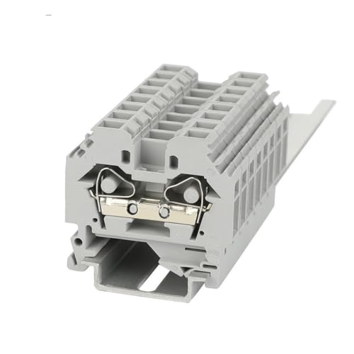 Conector de cable 6 mm² 282-101 con abrazadera de jaula para carril DIN, kit de 10 piezas 2