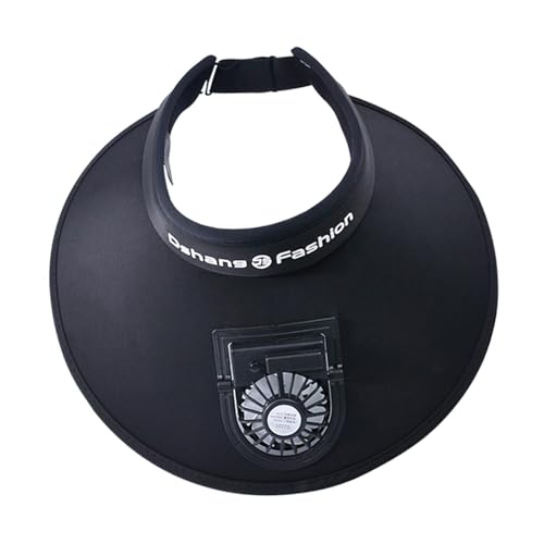Chapeau visor solaire contre la chaleur estivale casquette large bord ventilée pour adulte