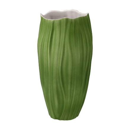 Goebel Spirulina Colori 23-123-05-1 Vase 10 x 10 x 20 cm Bisque Porcelain Dark Green, 10 x 10 x 30 cm - Image 4