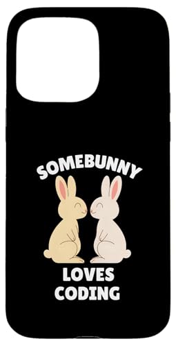 Somebunny Loves Coding �L���[�g �C�[�X�^�[ �o�j�[ �\�t�g�E�F�A�G���W�j�A �X�}�z�P�[�X iPhone 15 Pro Max �p