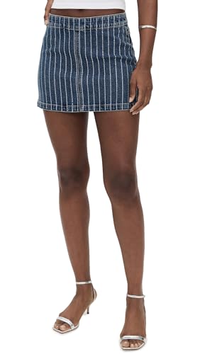 ABRAND Women's 95 Mini Skirt Petra Diamante