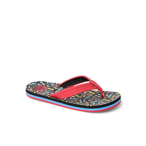 Image of REEF Boys Kids Ahi Beach Flip Flop, Soft Cushion Footbed, Water Friendly
