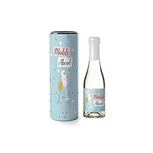 Sekt Piccolo Geschenkset Verpackung mit nette liebevollen Botschaften Sprüche, Geschenk Ideen zu Ostern Muttertag…