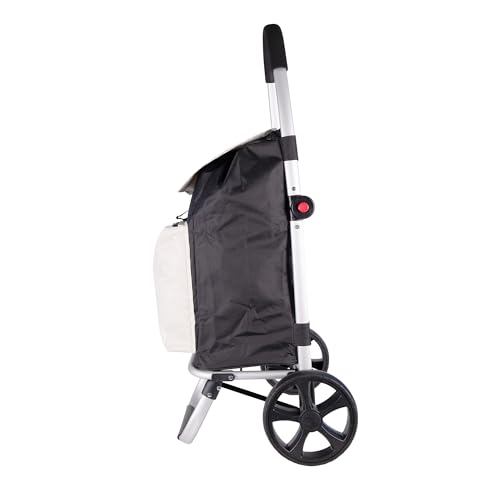 Carro de la compra plegable Cofan de aluminio con gran capacidad de carga 2