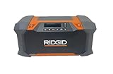 RIDGID 18V Hybrid JOBSITE Radio with Bluetooth Technology...