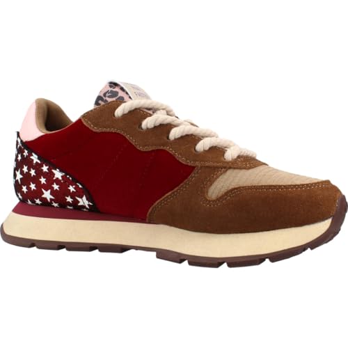 SUN68 Ally Winter Baskets en Daim Finitions Haute Qualité