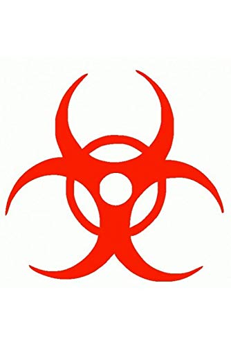 Biohozard - Residen Evil - Adesivo Prespaziato